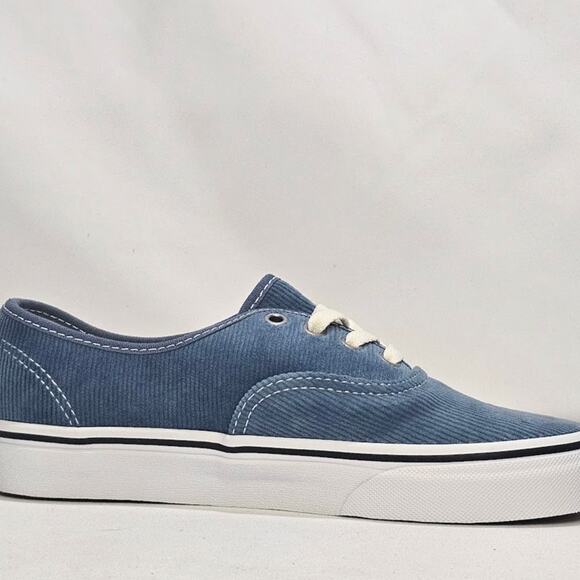 Vans Unisex Authentic Navy Corduroy Lace Up Sneaker Women's Size 6.5 Navy NWT - Picture 4 of 9